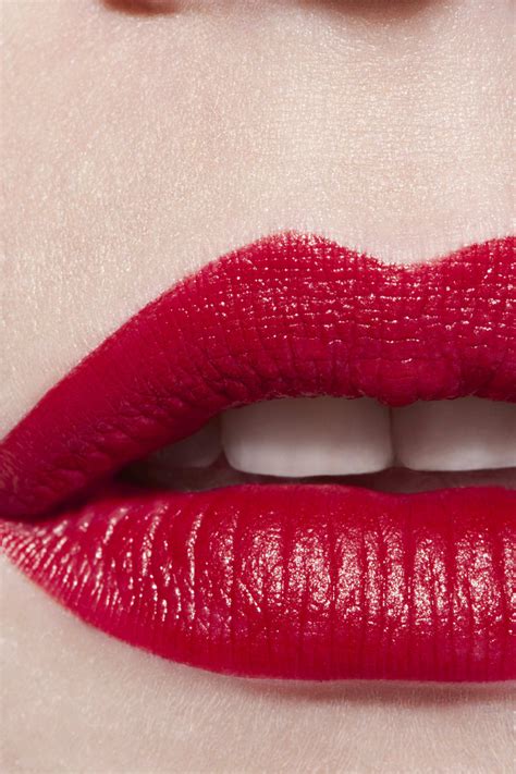 chanel rouge allure satin lip colour in lover|Intense Red Lipstick .